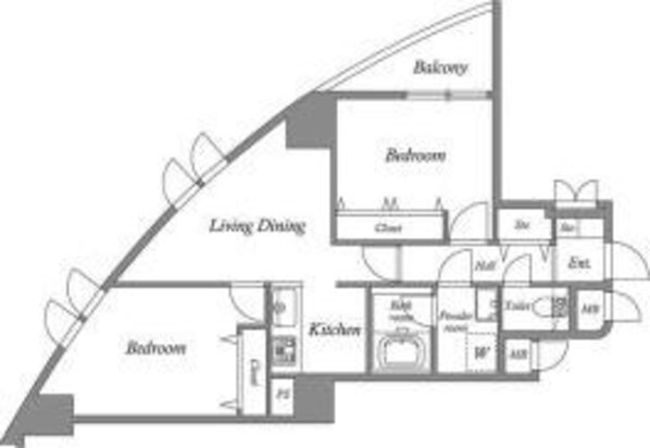 オーパスホームズ白山の物件間取画像